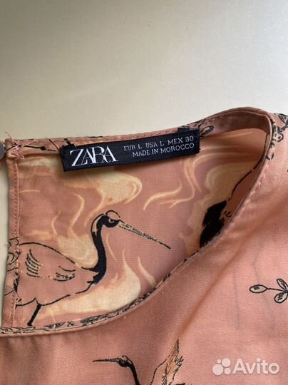 Женские платье zara миди