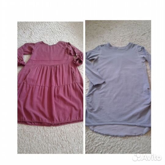 Платье, туника р. 50-52, цена за обе