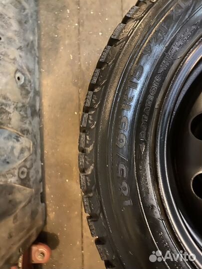 Колеса в сборе r15 зимние