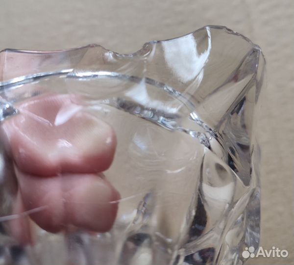 Пепельницы хрустальные СССР винтаж