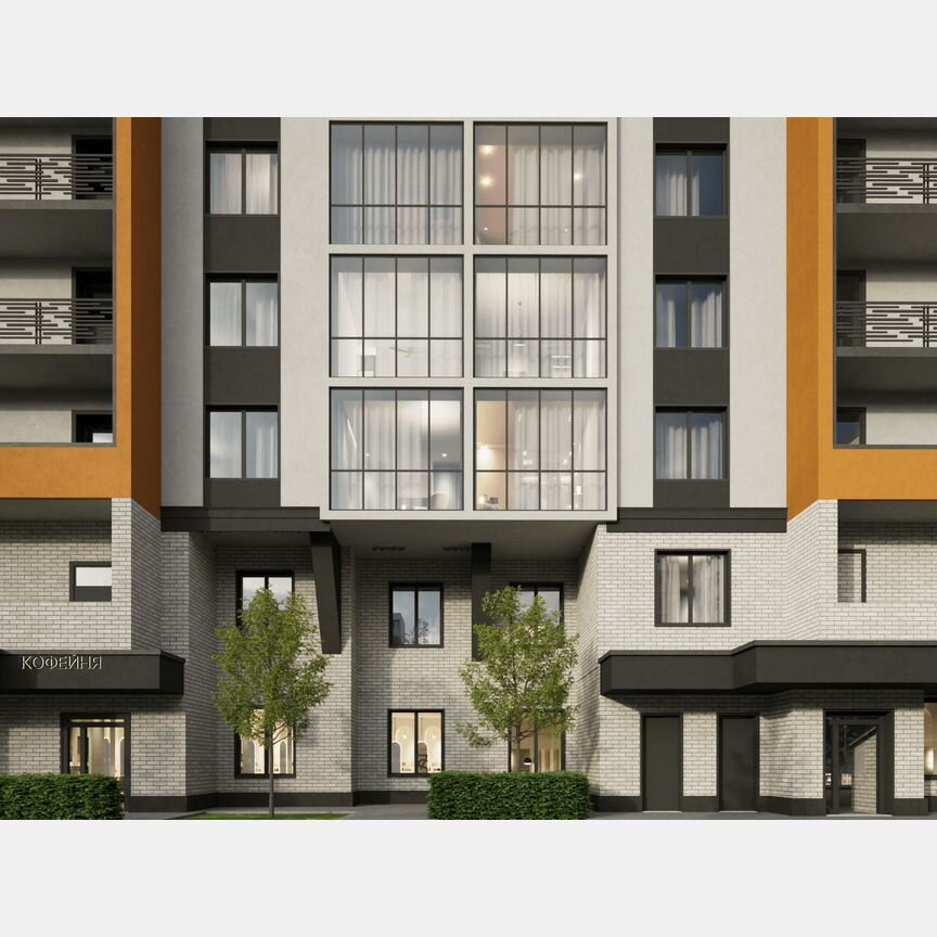 3-к. квартира, 85,5 м², 3/17 эт.