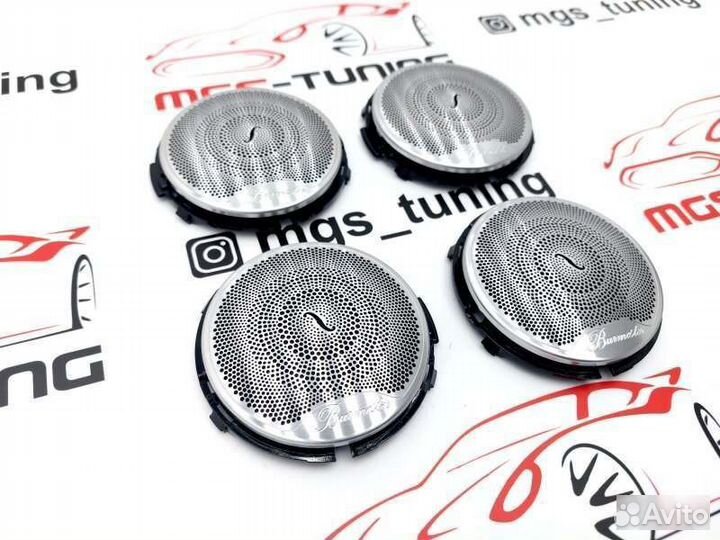 Сетки накладки Burmester Mercedes C-class W205