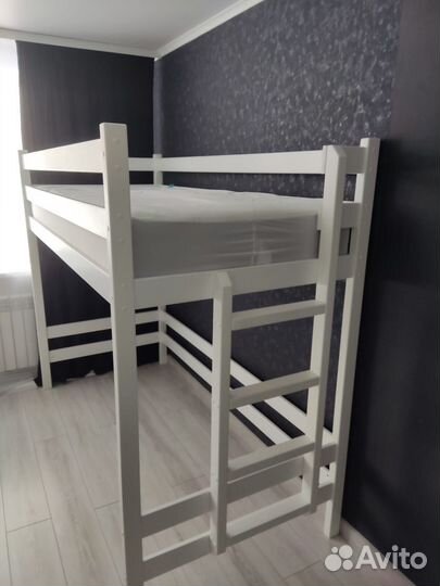 Кровать чердак детская крепче IKEA