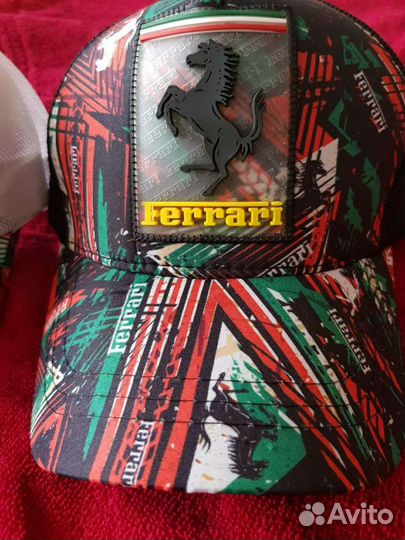 Бейсболка кепка Ferrari premium