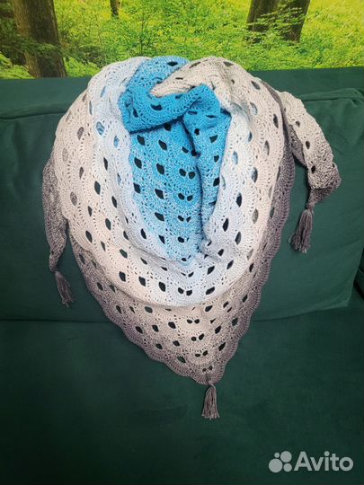 Платок шаль бактус