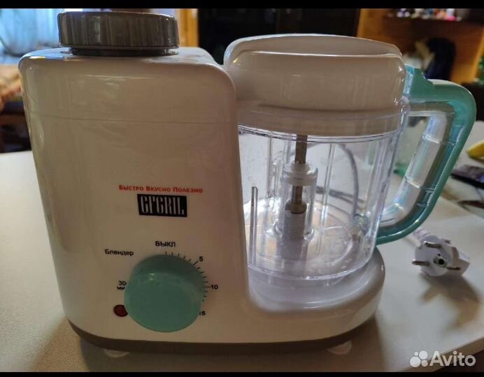 Пароварка блендер для детей