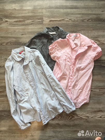 Блузки-рубашки mango, incity р.140-146