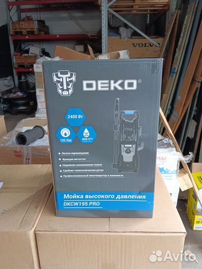 Мойка высокого давления Deko dkcw195 PRO