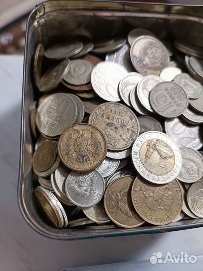2 кг.Монеты СССР и молодой России