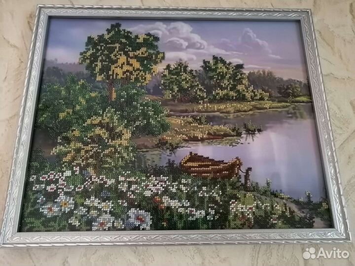 Картины вышитые бисером