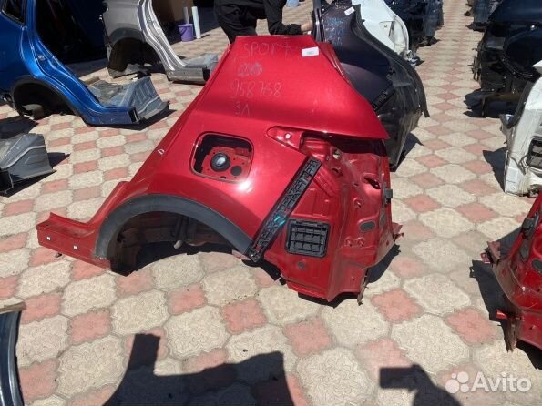 Задняя левая четверть Киа Спортейдж 4