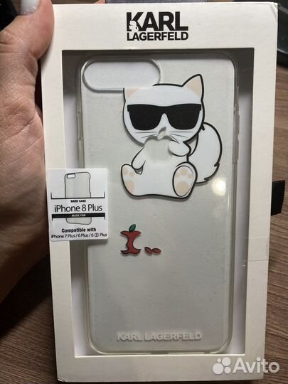 Чехол на iPhone 8 plus, оригинал Karl Lagerfeld
