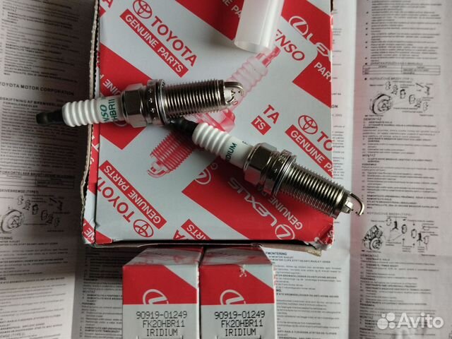 Иридиевые свечи Toyota, 90919-01249 купить в Москве с доставкой ...