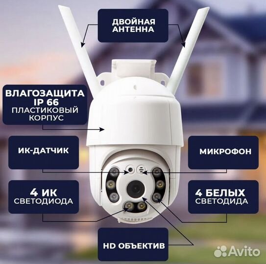 Камера видеонаблюдения уличная