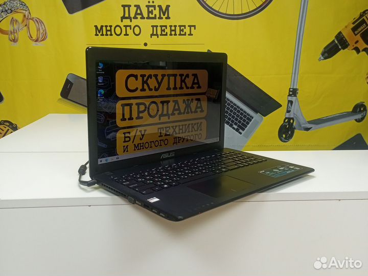 Ноутбук asus e1-2100/hd 8210/500гб/рассрочка