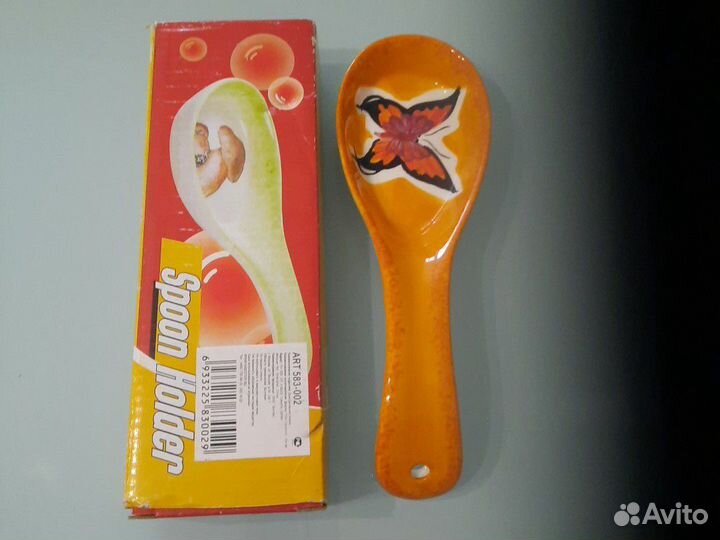 Керамическая ложка- подставка