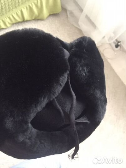 Шапка ушанка натуральная, (Кадетская) новая