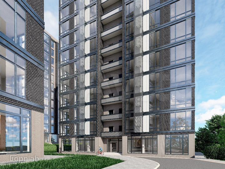 2-к. квартира, 58,4 м², 6/12 эт.