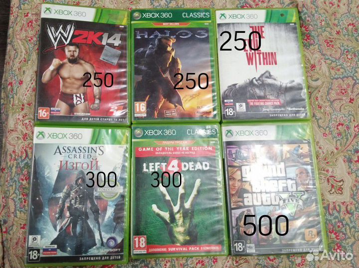 Игры на xbox 360