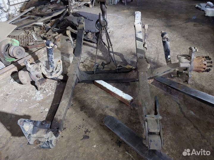 Передний мост MAN TGA 18.480 4*2 BLS