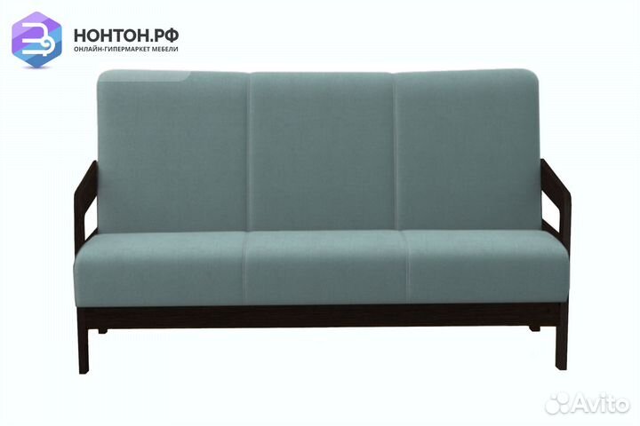 Диван книжка Вега-34 бирюзовый