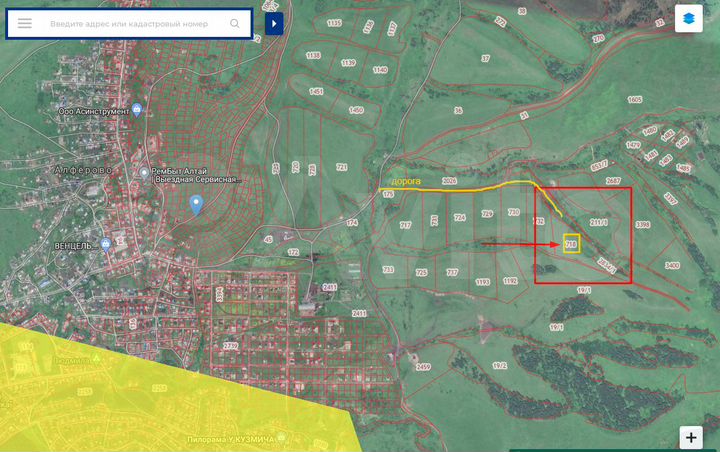 Участок 3,5 га (СНТ, ДНП)