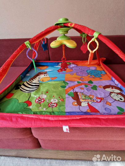 Развивающий коврик Tiny love с музыкой