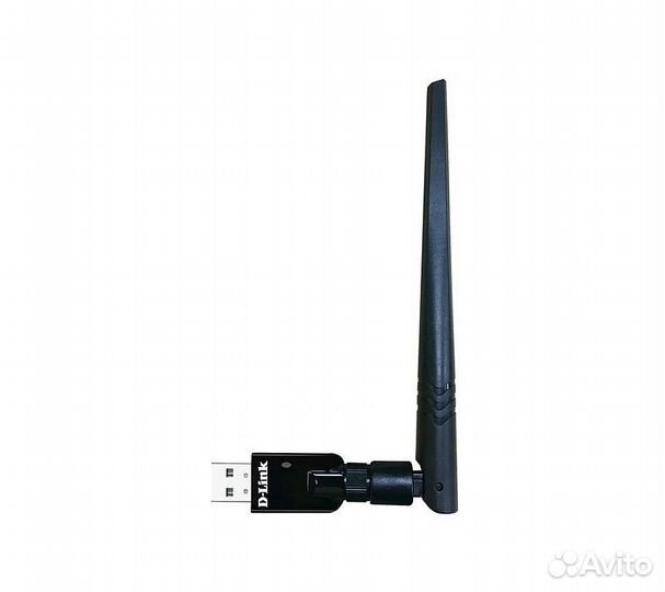 Wi-Fi адаптер D-link DWA-172/RU, черный