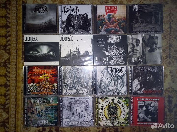 CD-диски (Русский метал, альтернатива) новые и б/у