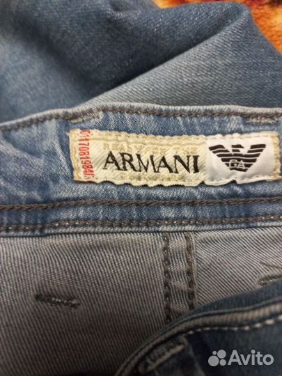 Джинсы Armani Jeans W34/L34,Италия