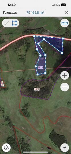 Участок 30 га (СНТ, ДНП)