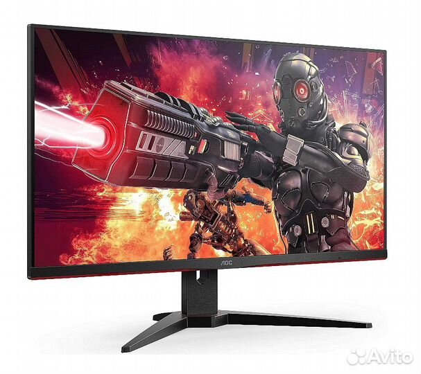 Монитор AOC 28'' U28G2AE, черный/красный