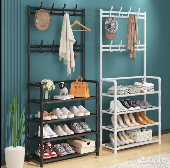 Вешалка и обувница напольная в прихожую