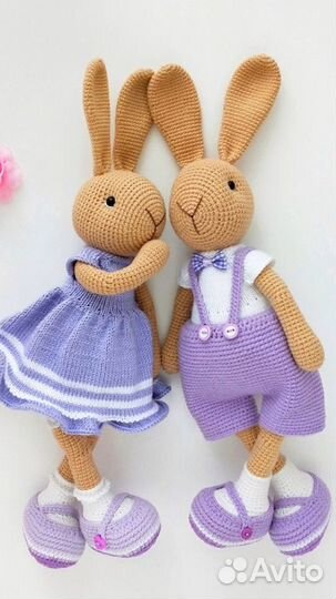 Вязанные игрушки ручной работы
