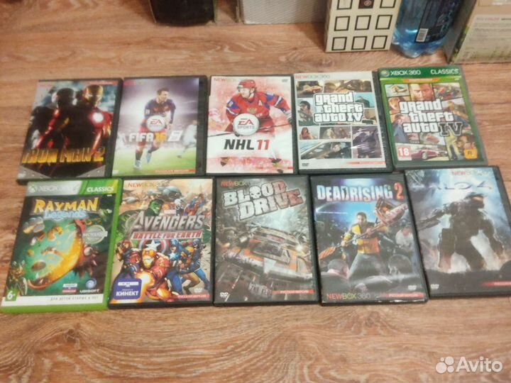 Диски на xbox 360