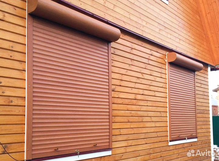 Рольставни на окна наружные