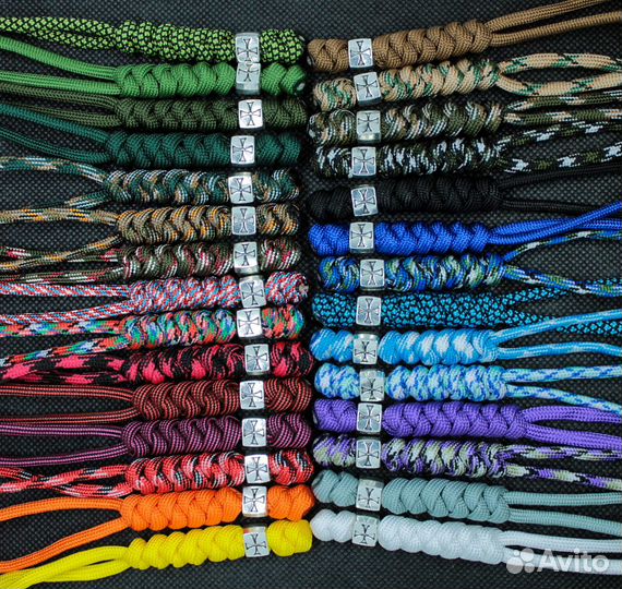 Темляки для ножа из паракорда (цена за 2шт.)