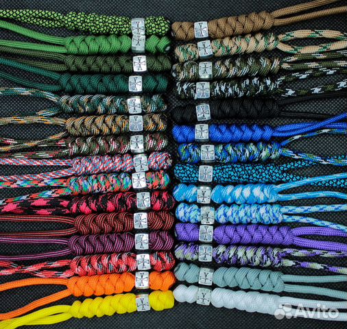 Темляки для ножа из паракорда (цена за 2шт.)