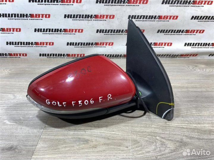 Зеркало правое Volkswagen Golf 6 хэтчбек 1.2 BZB