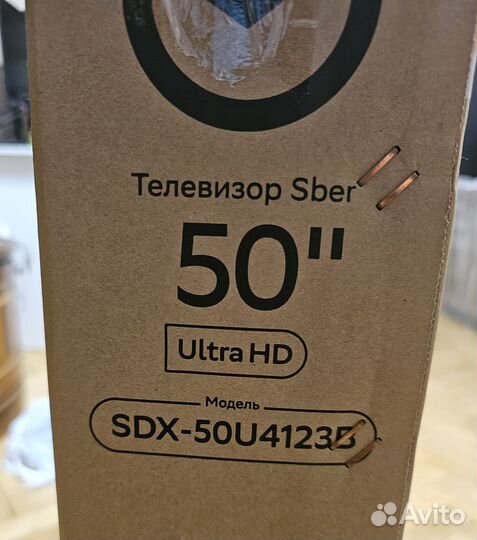 Телевизор SMART tv 50 дюймов Sber SDX 50U4123B