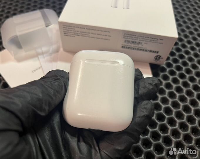 Наушники Airpods 2 оригинал/300+отзывов