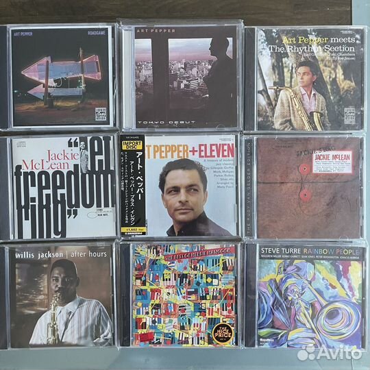 Диски CD фирменные джаз япония 09/23
