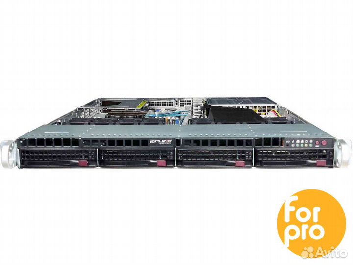 Supermicro 1U X11DPU 4LFF 2x5218RGold 768GB, 9361