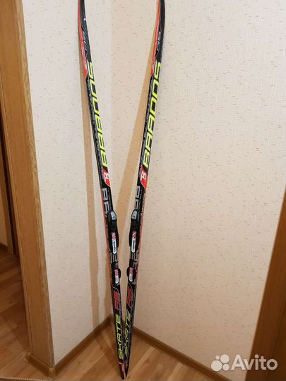 Лыжи коньковые Brados и крепления rotefella