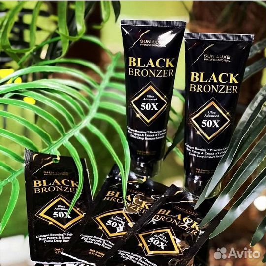 Крем для солярия 50х Black Bronze