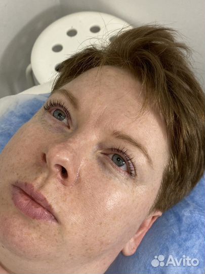 Брови ламинирование ресниц