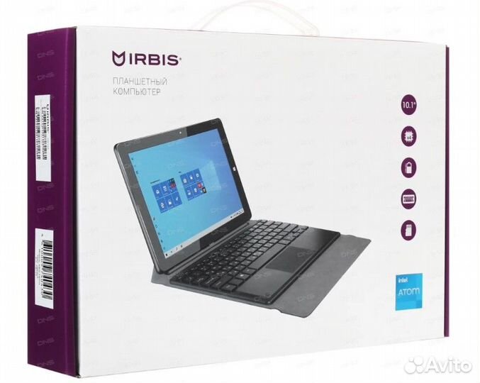 Ноутбук Irbis TW103/10.1