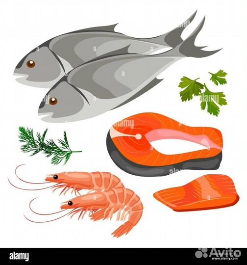 Продавец на Рыбу