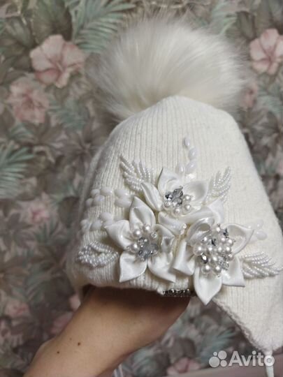 Шапка зимняя для девочки