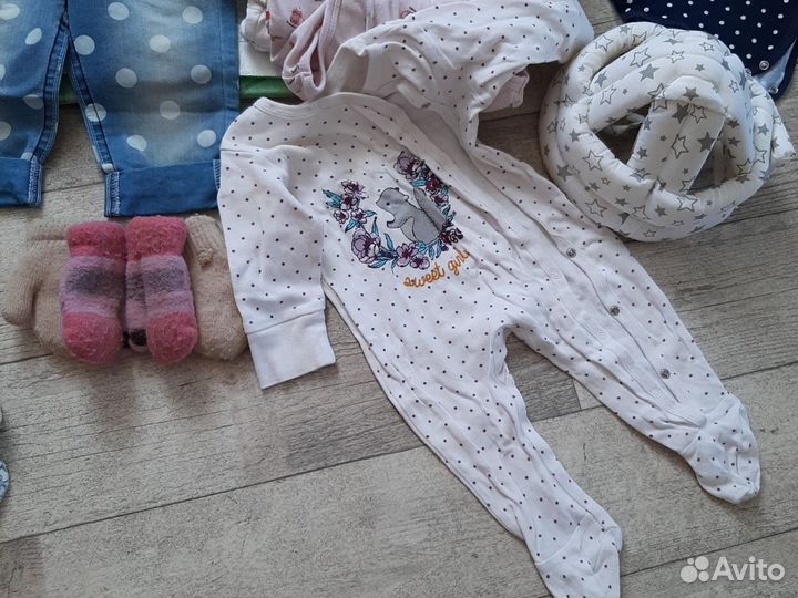 Детские вещи для девочки 68 74